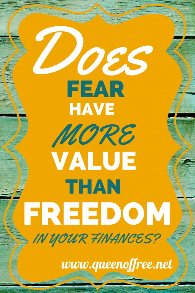 Are you letting fear of failure ruin your finances? Read How to Pay Off All Your Debt by moving through that fear.