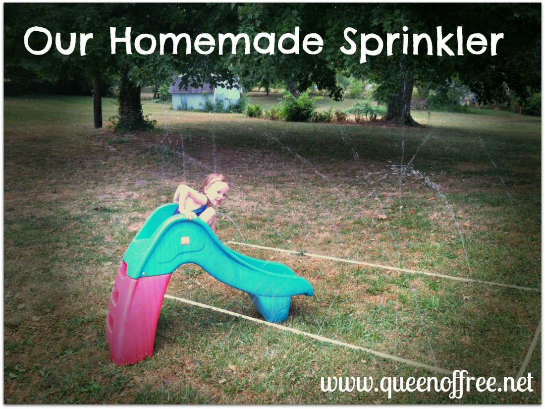 Homemade Sprinkler from PVC Pipe
