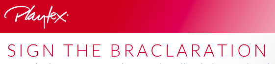 The first 20,000 to sign up can snag a FREE bra from Playtex