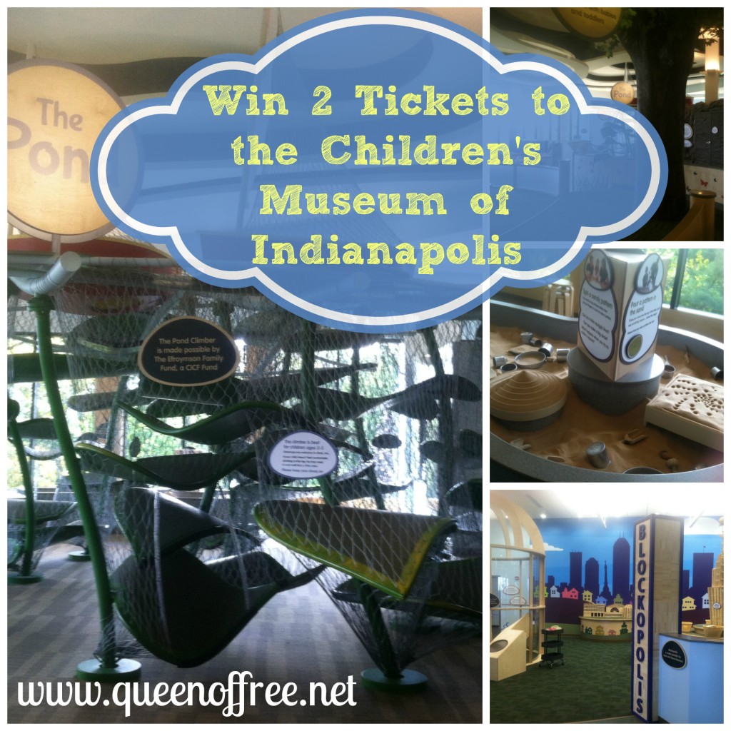 Win 2 Tickets to Check Out the All New Playscape at the Children's Museum of Indianapolis