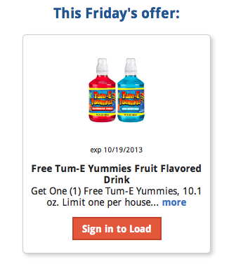 This week's FREE Friday Download at Kroger: Tum-E Yummies