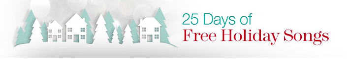 Get 25 Days of FREE Holiday Music on Amazon!