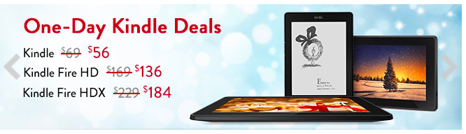 TODAY ONLY: Get 20 Percent off of Kindles on Amazon
