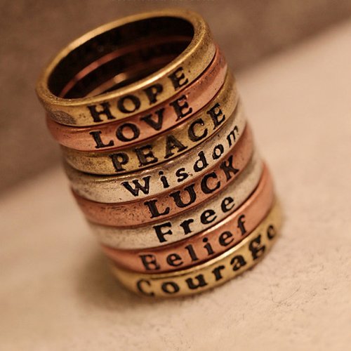 Snag this 8 piece ring set for $1.59 SHIPPED