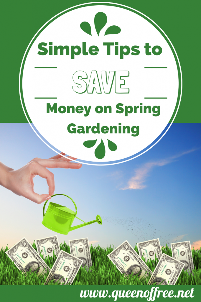 Kickstart your savings on spring gardening with some simple tips!