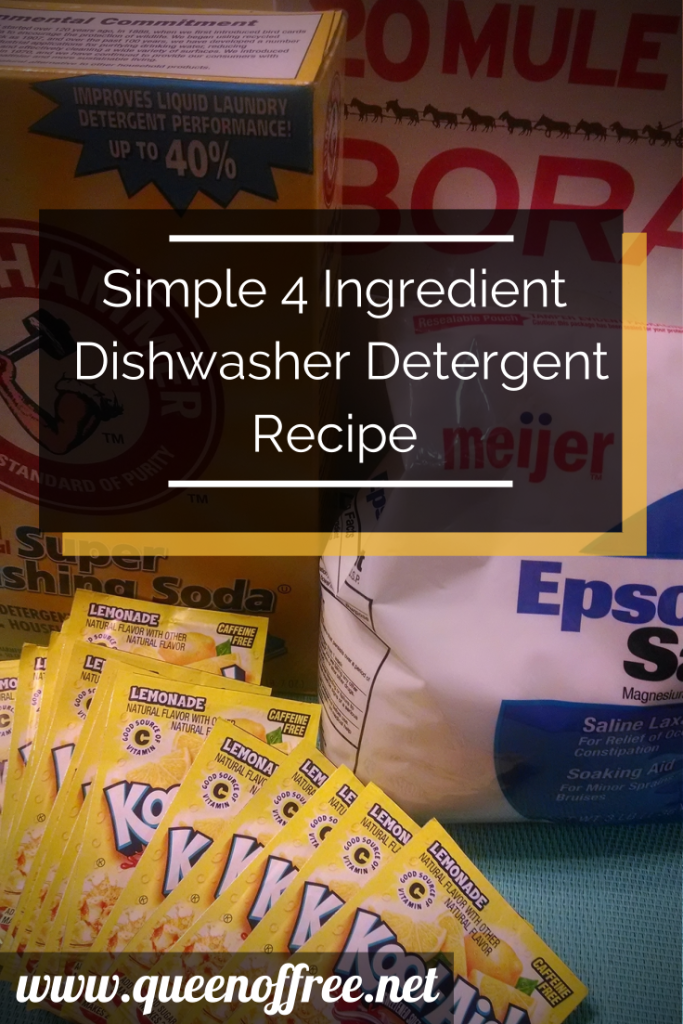 This recipe could save you hundreds of dollars! Plus read lots of great quick hacks to help keep your dishwasher running clean and efficiently. 