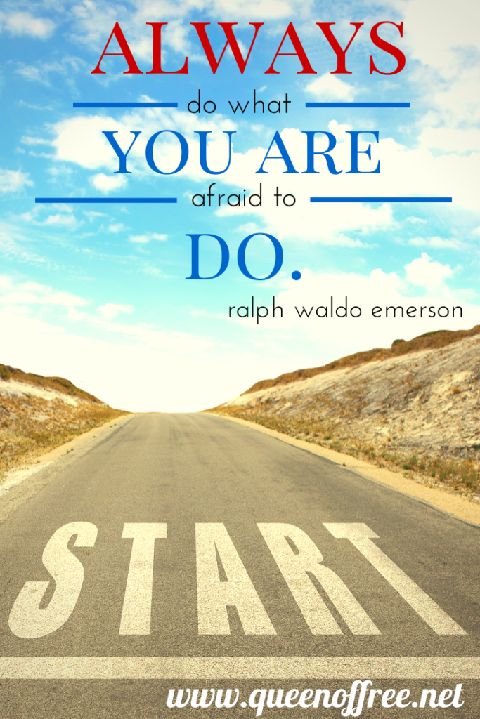 To pay off debt, you have to face your fears of failure. Not starting at all is a bigger mistake than being afraid.
