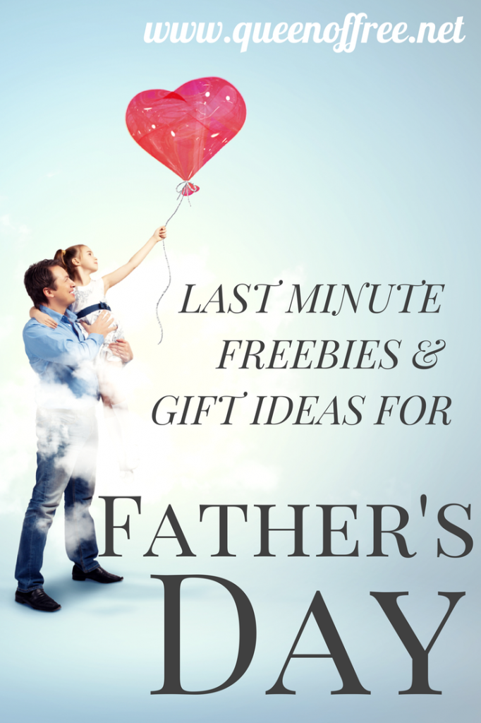 Check out this great round up of Father's Day freebies, coupons, and last minute frugal gift ideas!