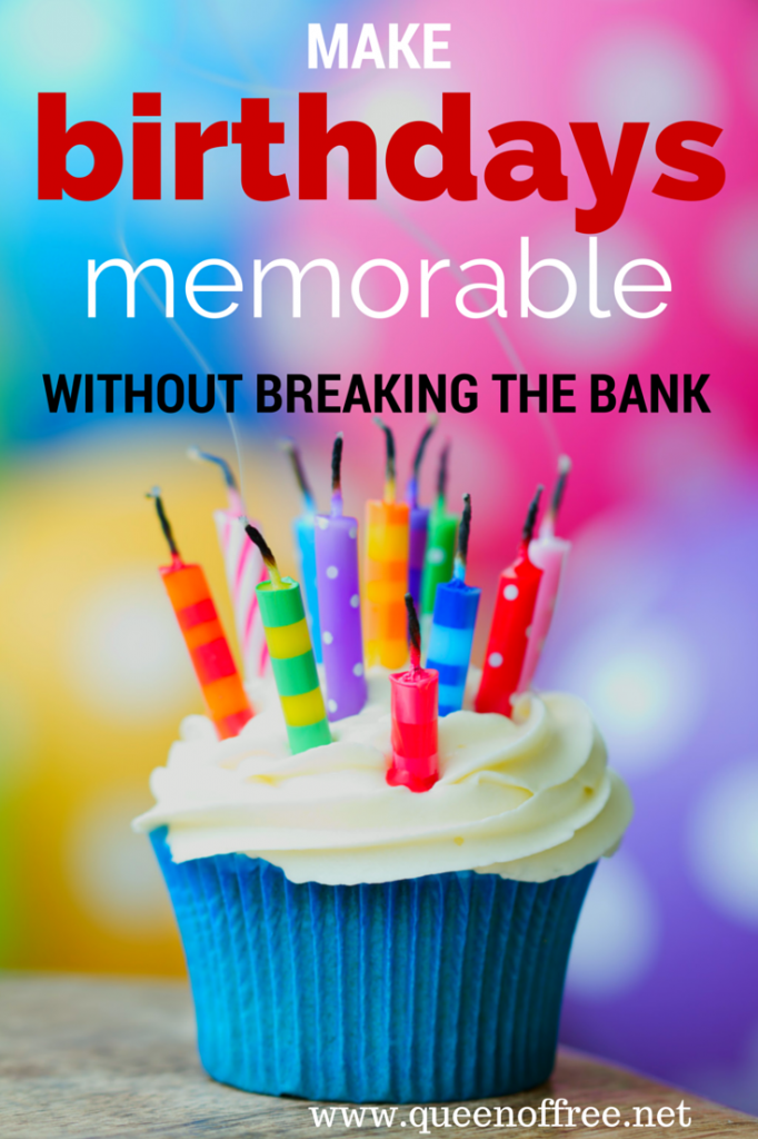 There are plenty of ways to make your family and friends feel special without overspending. Check out these practical and fun money saving birthday ideas. 
