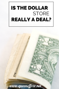 Is the dollar store really a deal? This post gives you shopping strategies to make the most of your next trip (and dollar!).