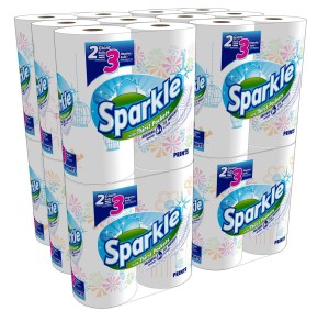 Get Sparkle Paper Towels for as little as $0.81 per roll on Amazon.