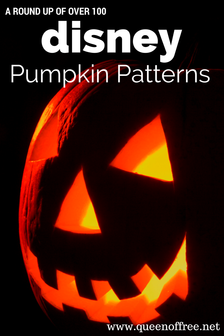 Disney Pumpkin Carving Patterns Queen Of Free