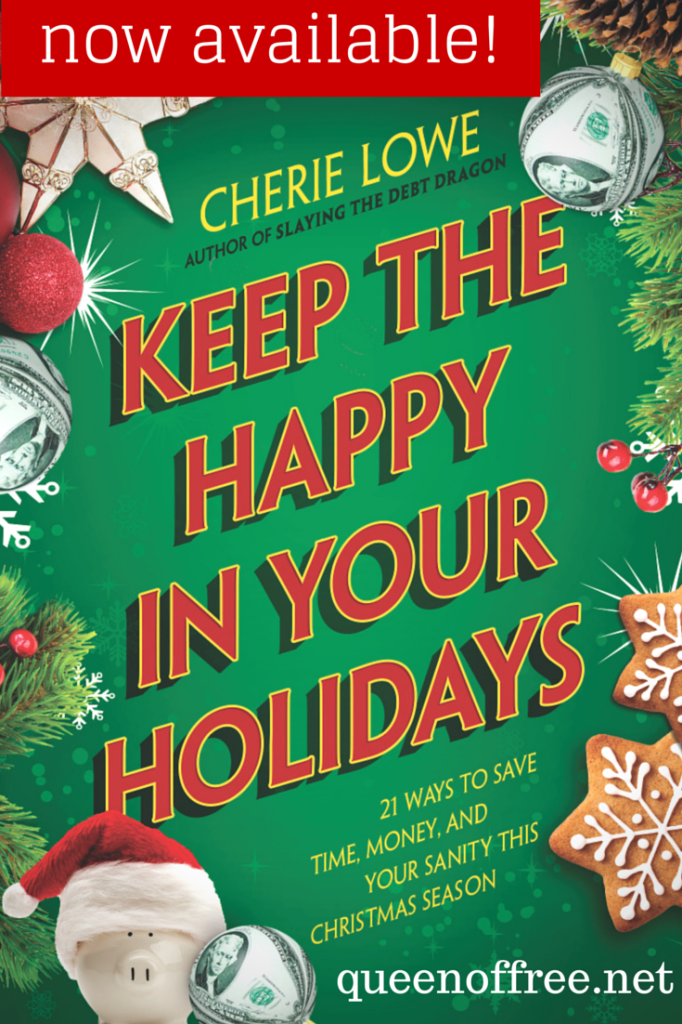 This little book Keep the Happy in Your Holidays is certain to help you save money this Christmas season! See where you can get it for the best price or maybe even free..