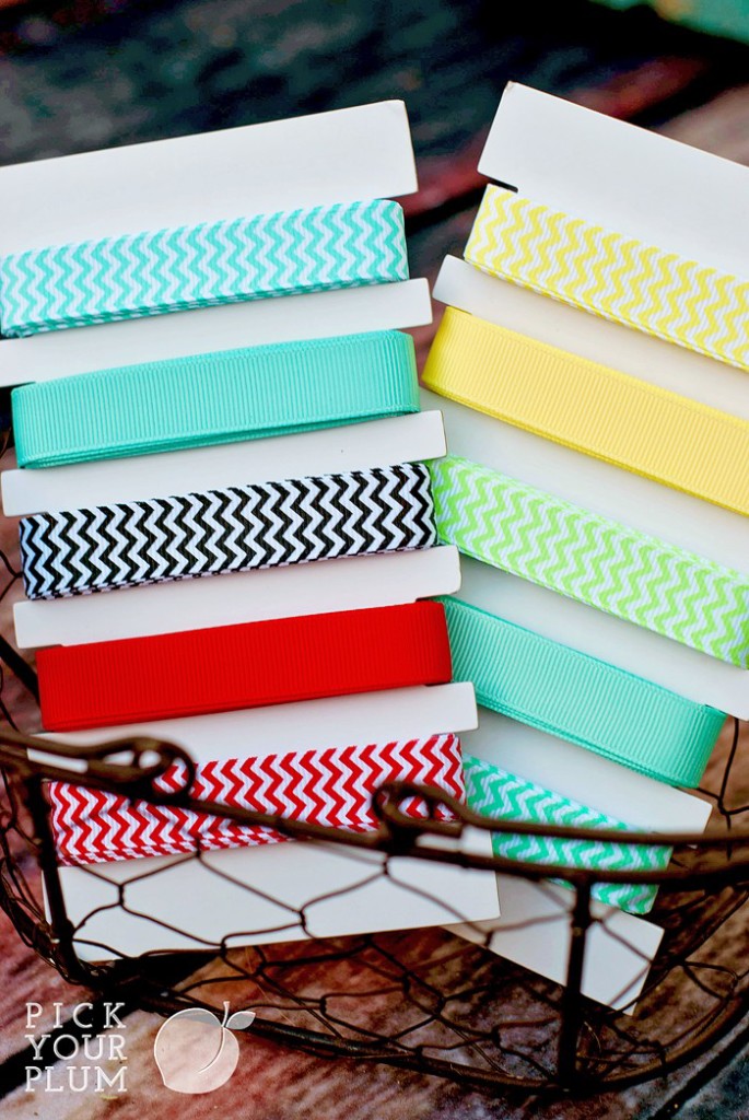 Adorable ribbons for only $1.99 on Pick Your Plum!
