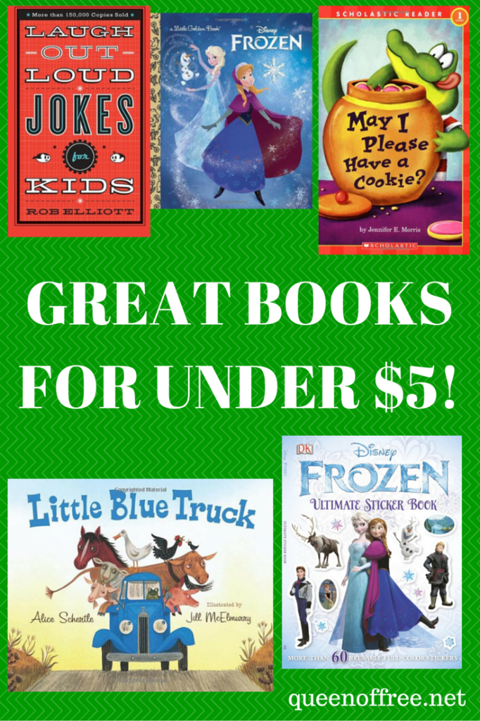Perfect for Stocking Stuffers, check out these great books for under $5