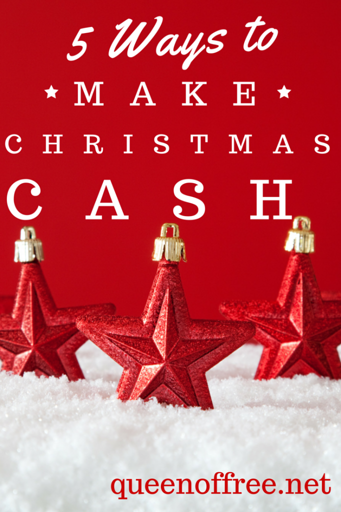 Feeling stretched this month? Here are 5 Christmas money making ideas that are practical and easy.