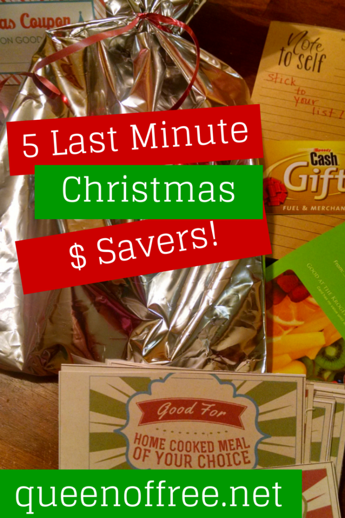 Stick to your budget, use what you have, and make wise choices with these last minute Christmas Money Saving Ideas.