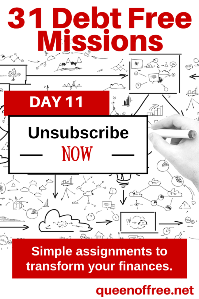 Your subscriptions might be causing you to overspend. Read about what you should cancel to become debt free. 