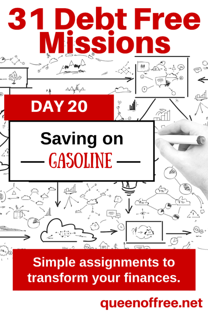 Leverage lower prices and keep saving when you fill up on this debt free mission. Great ideas to maximize your gasoline budget!