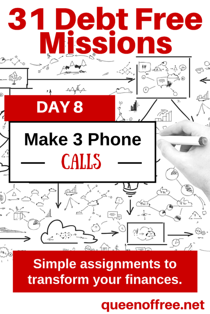 3 Simple calls could put you that much closer to becoming debt free. Read what they are, the essential questions to ask, and more in this great post. 