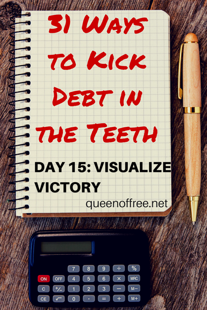 Practical ideas to give you the inspiration to keep going when you feel like giving up the fight to pay off debt. 