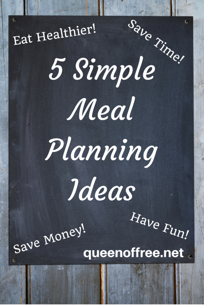 Feeding your family doesn't have to be a chore or a bore. Check out these great (simple!) meal planning ideas.