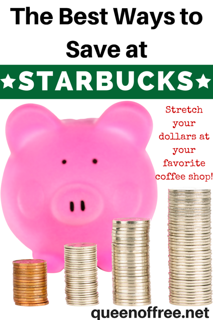All of the best ways to save money at Starbucks are in this one post! Read it and stretch your dollar each time you go. 