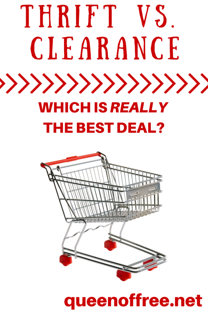 When should you shop at a thrift store? Is clearance a better deal? How can you maximize your savings and avoid hidden costs? Read this post to get all of the best strategies for saving no matter where you choose to go!