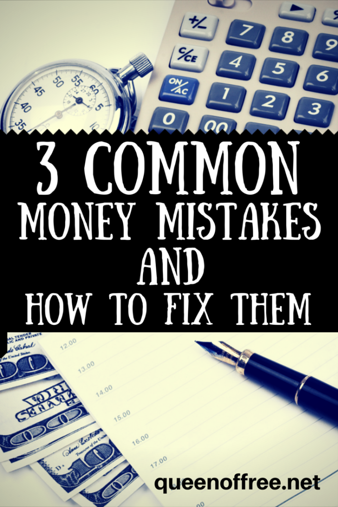 Do you make these money mistakes? Quick, painless solutions to kick your problem areas to the curb. 