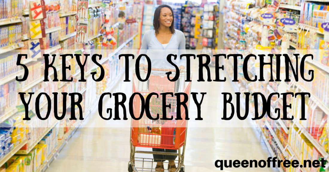 Tired of overspending? Stretching your food budget is a snap with these 5 simple tips.