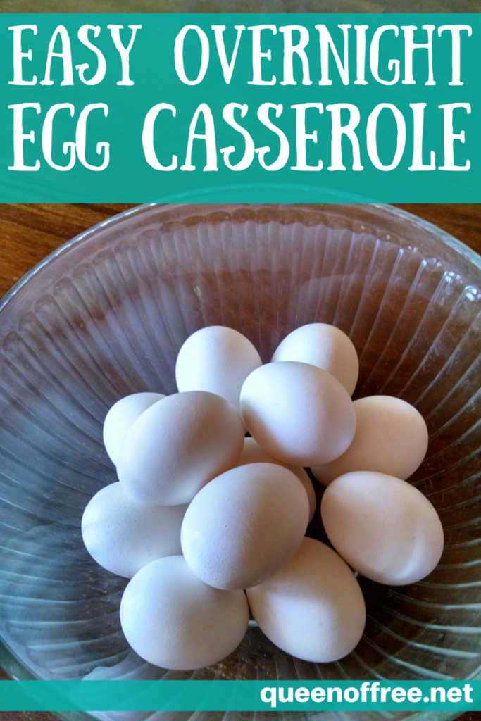 Whether you fix it for breakfast, brunch, or dinner, this easy overnight egg casserole recipe will become a family favorite in no time at all!