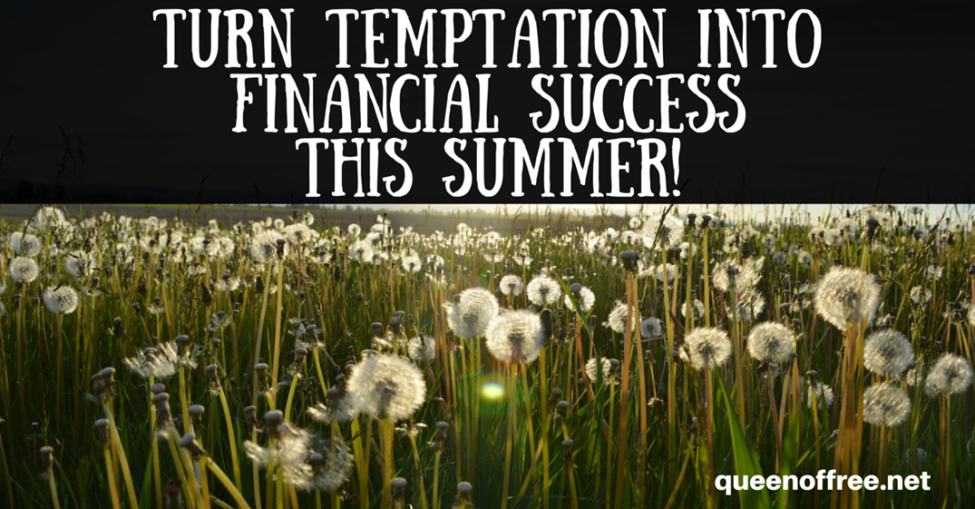 Want to pay off debt? Summer just might be the very best season to take on your financial challenges. These helpful can turn temptation into success!
