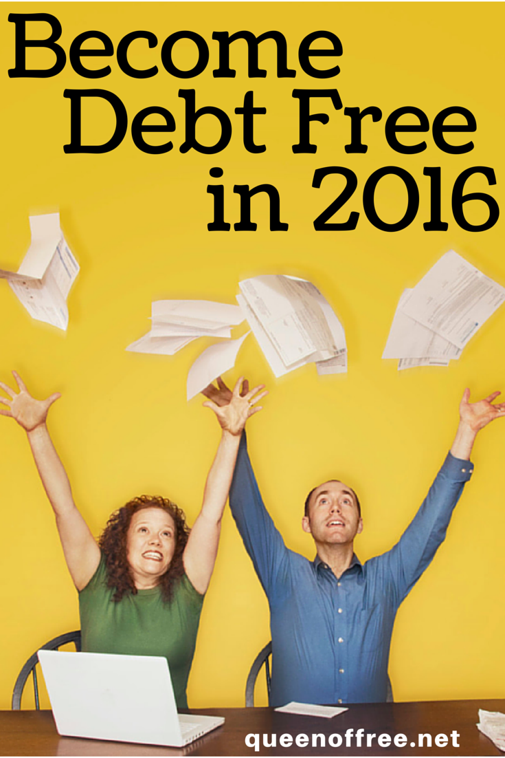 Looking to become debt free in 2016? Check out this post with great resources to fuel your journey!