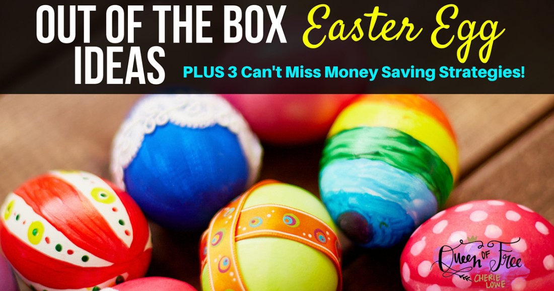 Finally! Easter Egg ideas that anyone can make look beautiful and have fun with their kids. Three unique ideas AND some great ways to save money, too.