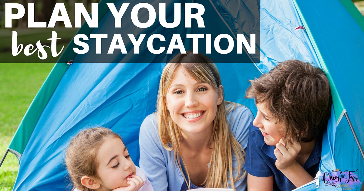 Five ways to plan your best Staycation ever! From the websites you must visit to ways to make normal experiences special, don't miss this post. 