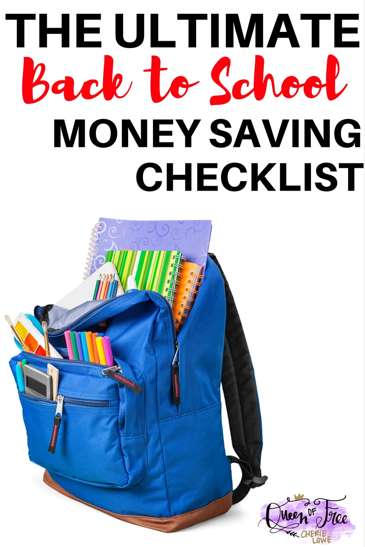 Are you following each of these tips? The Ultimate Back to School Money Saving Checklist will only take you 2-3 hours and save you plenty!