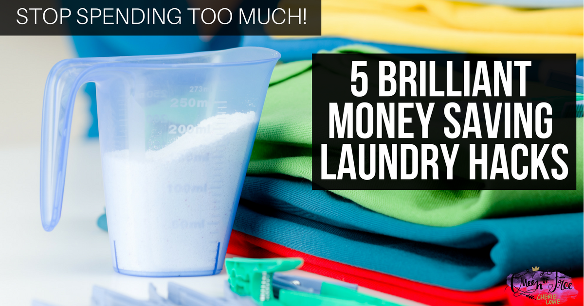 Whether you love it or hate, there's no need to overspend. These money saving laundry hacks will help you stretch your dollars further.
