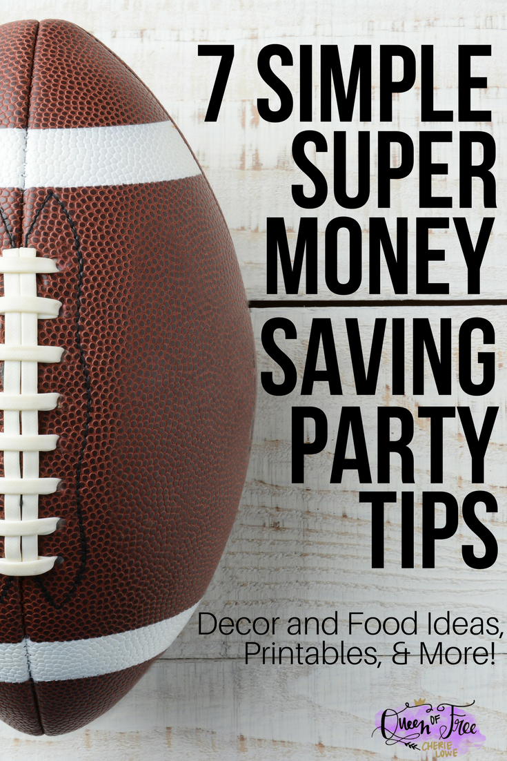 Looking forward to the big game? Celebrate the day without spending a bundle with these great Super Bowl money saving tips!