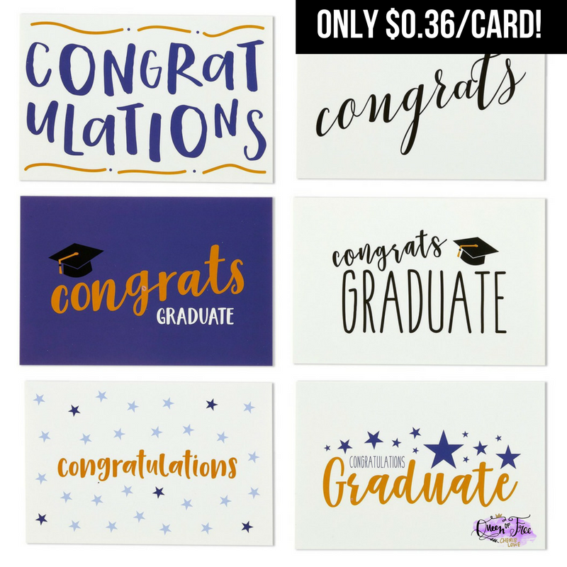 Snag these great graduation cards for only $0.36 per card on Amazon while the deal lasts!