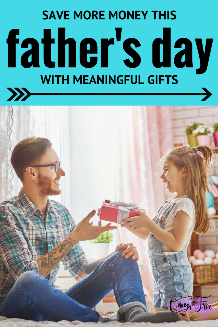 Celebrate your dad this year without breaking the bank. Save more money this Father's Day while giving dad meaningful gifts!