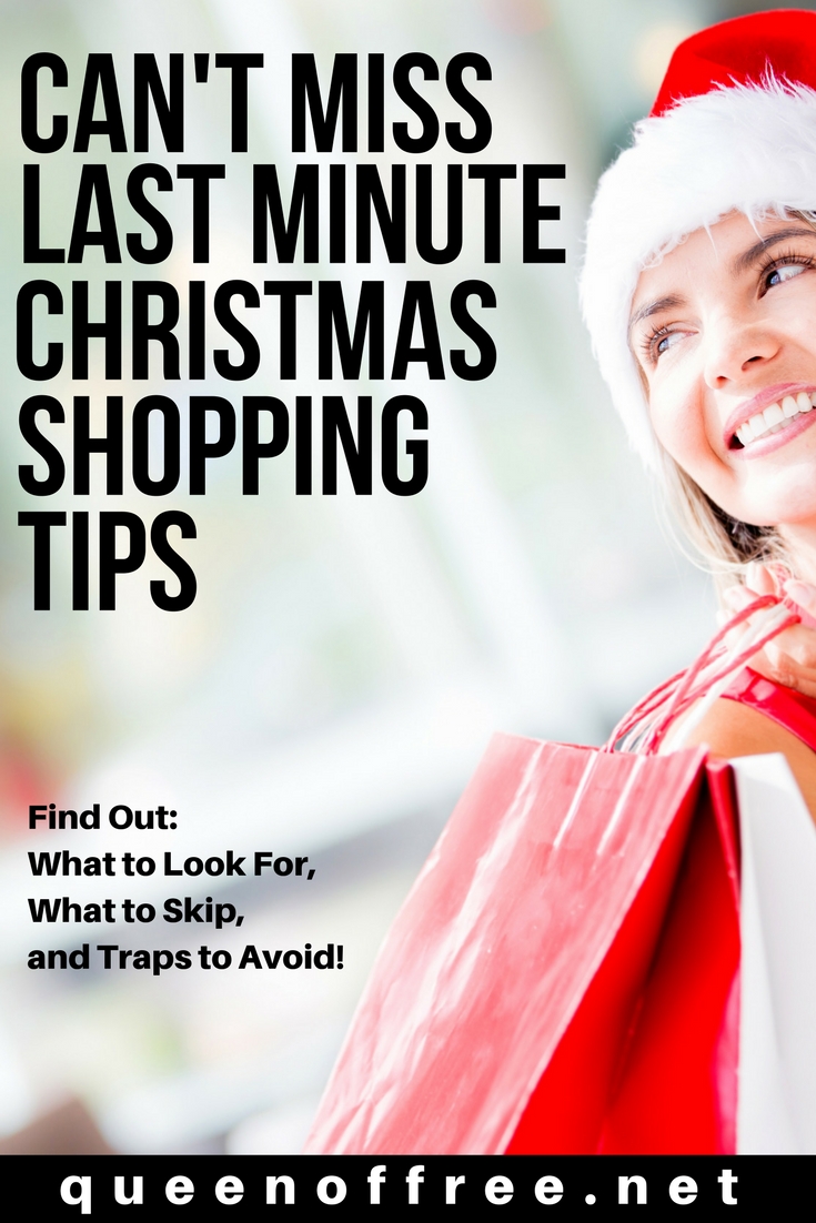 Are you falling into the traps of last minute Christmas shopping? Find out what you should buy, what you should skip, and so much more!