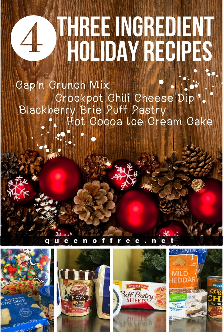 Save time and money this holiday season! Check out these recipes for three ingredient Christmas snacks sure to please everyone.