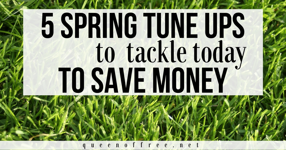 It's the perfect time of the year to save more money and time! You can do all five of these 5 Spring Tune Ups in one afternoon.
