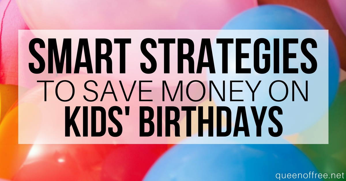 The cost adds up quickly for kids' birthday parties. Employ these smart strategies to celebrate well without going overboard. 