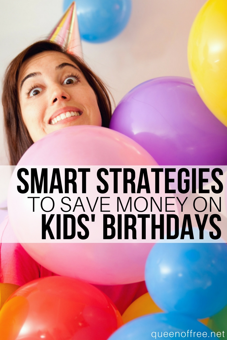 The cost adds up quickly for kids' birthday parties. Employ these smart strategies to celebrate well without going overboard. 