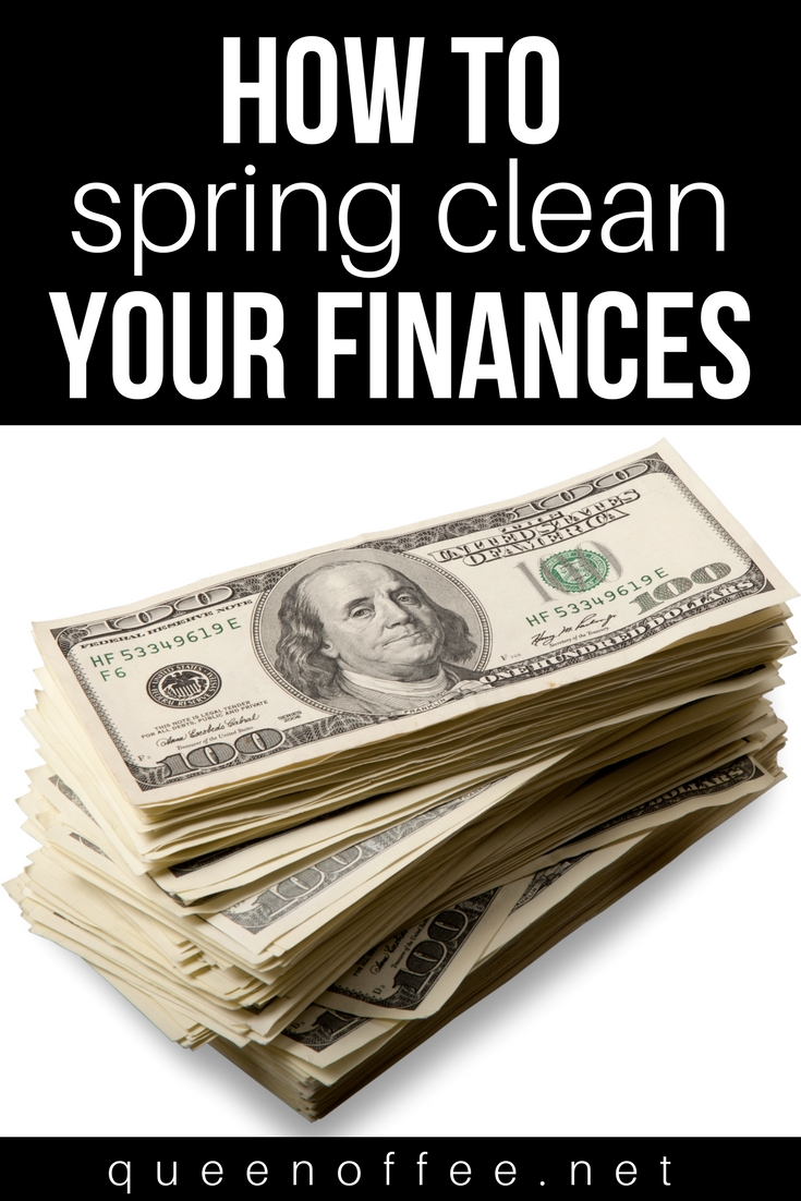 You need to spring clean more than just your house this year. These five easy steps help you transform your finances, too.