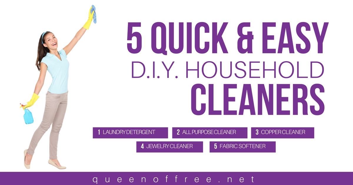 Don't break the bank cleaning your house! You can make these 5 tried and true household cleaners in a snap for less money.