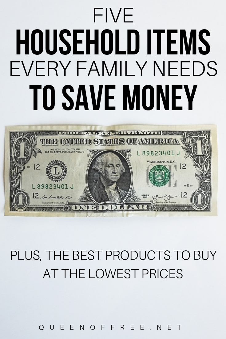 Do you have these items in your home? Check out the five best products to save money in your home plus AND where to buy them!