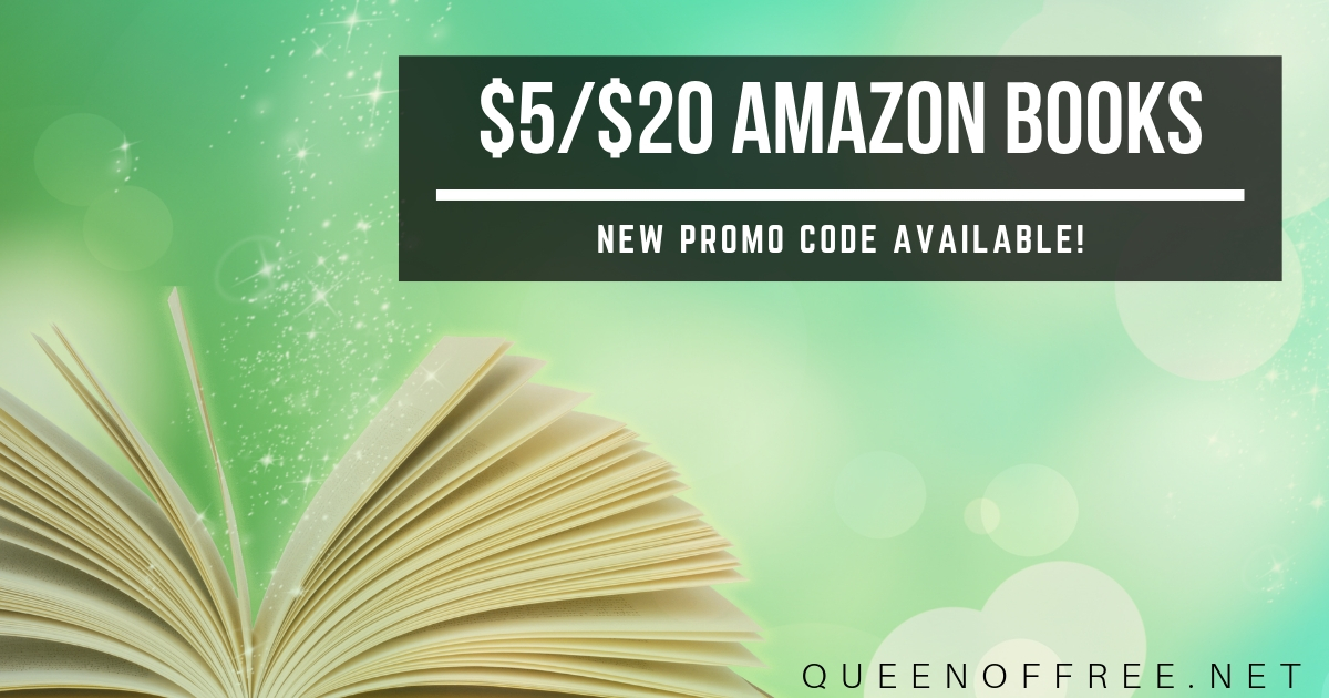 For a limited time, get $5 off $20 book purchases on Amazon! Use this Book Coupon Promo Code to score a great deal!