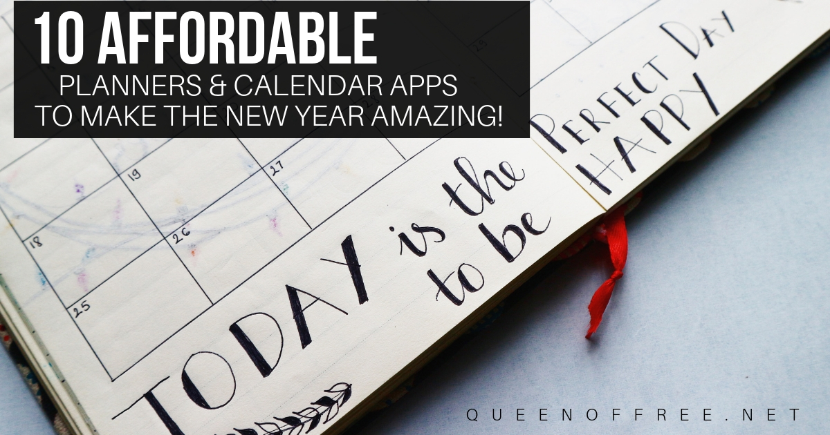 WOW, a round up of 10 Affordable Planners and Calendar Apps to help keep you organized without going over budget. Check it out!